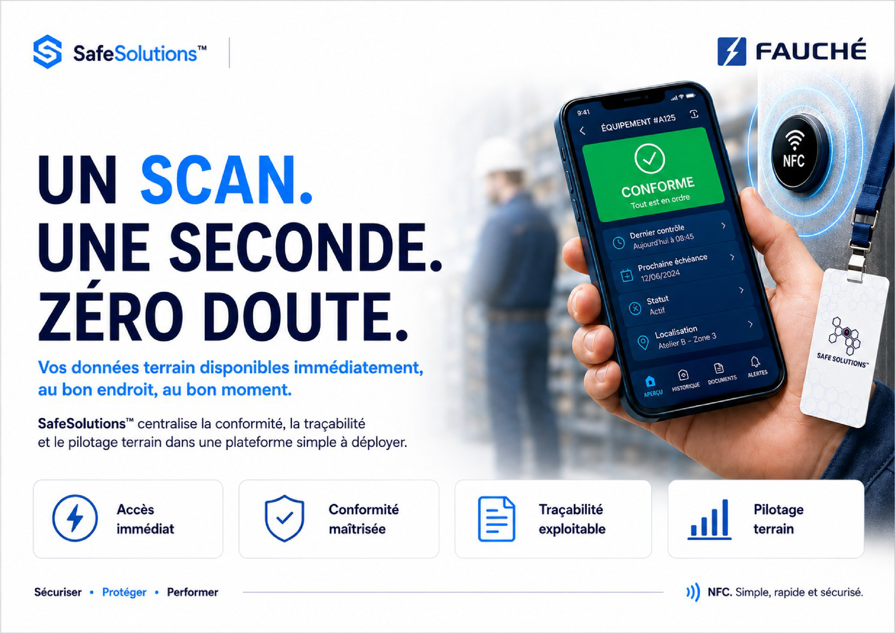 Slide 2 de la présentation SafeSolutions Fauché